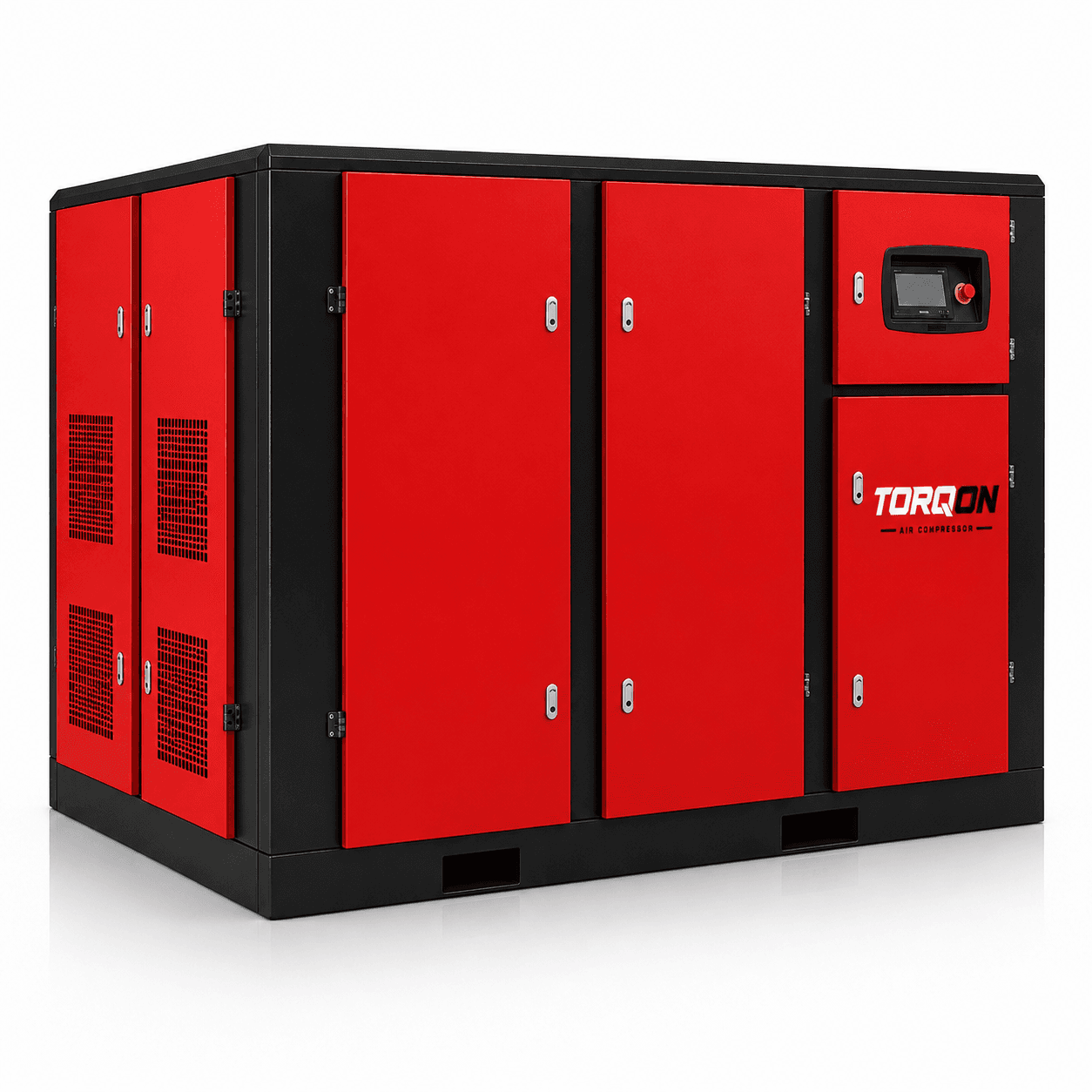 75 HP 2 Stage Variable Speed Drive (VFD) Rotary Screw Air Compressor | 3 Phase | 460-480 Volts | 430 CFM