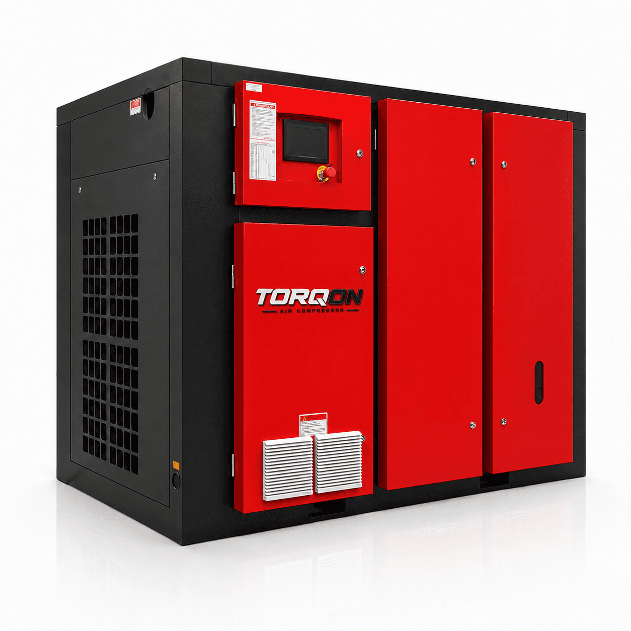 100 HP 2 Stage Variable Speed Drive (VFD) Rotary Screw Air Compressor | 3 Phase | 460-480 Volts | 520 CFM